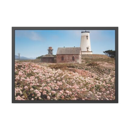The Piedras Blancas Light Station Framed Poster