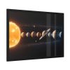 93854-413.jpg Solar System With Nine Planets Framed Poster