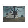 93854-60.jpg Old House, New Moon by George Ault Framed Poster