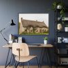 Cozy Country Cottage Framed Poster