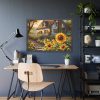 93855-123.jpg Sunflower Cottage Framed Poster
