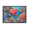93855-153.jpg Love Under The Sea Framed Poster