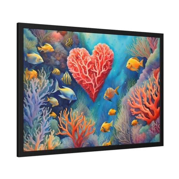 93855-154.jpg Love Under The Sea Framed Poster