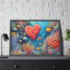 93855-156.jpg Love Under The Sea Framed Poster