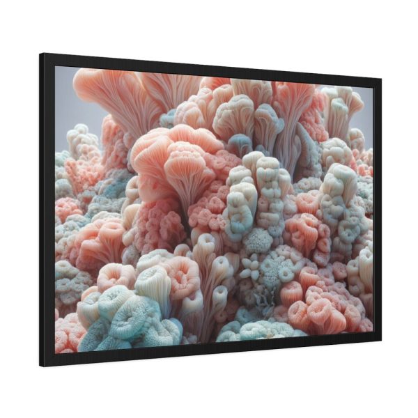 93855-158.jpg Close-Up of Intricate Coral Structures Framed Poster