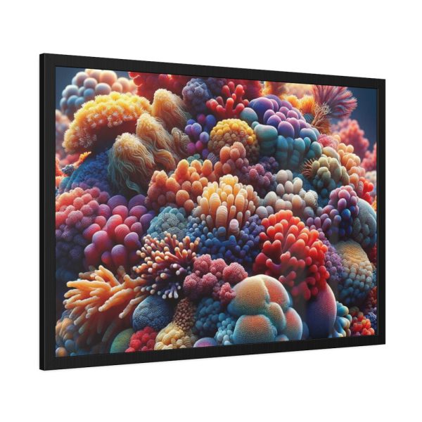 Close-Up of the Corals Framed Poster