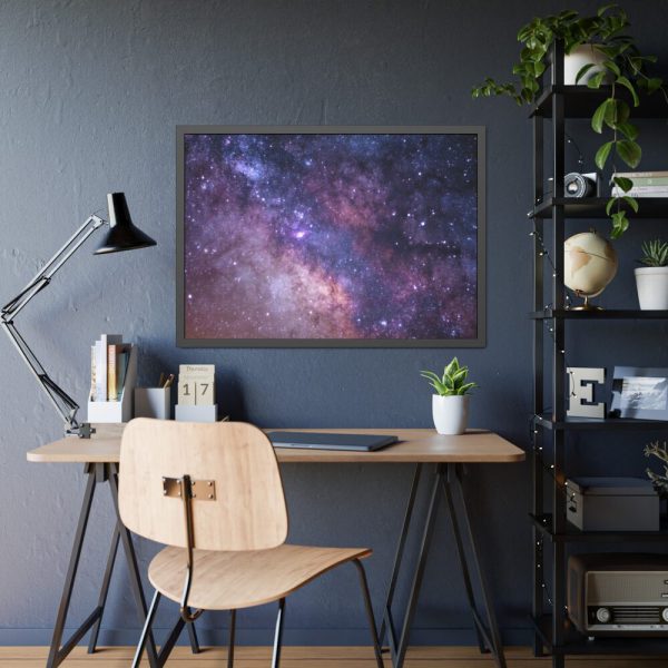 93855-231.jpg Stars and Galaxy Framed Poster