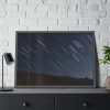 93855-248.jpg Beautiful Meteor Shower Framed Poster