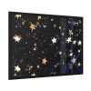 93855-258.jpg Yellow Stars Framed Poster