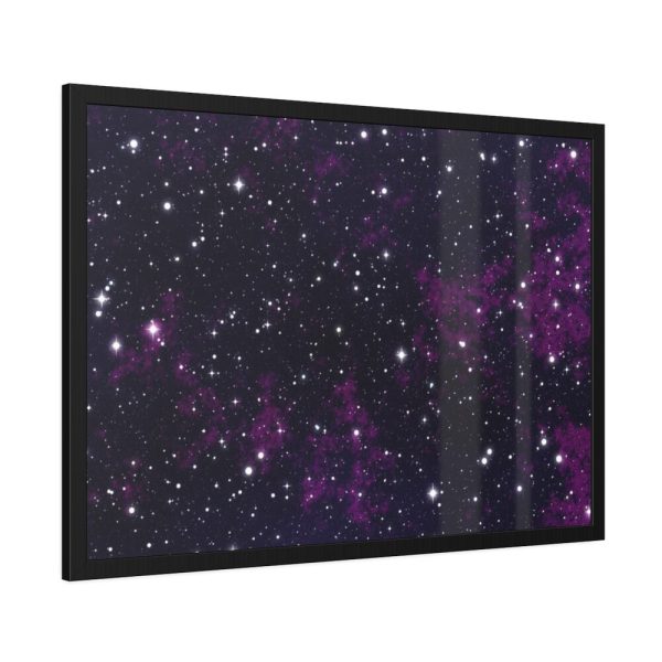 93855-286.jpg Purple Sky Sith Stars Framed Poster
