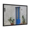 93855-298.jpg Old Blue Door Framed Poster