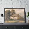 93855-3.jpg Country Cottage Framed Poster
