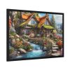 93855-33.jpg Enchanted Mountain Cottage Framed Poster