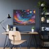 93855-347.jpg Fantasy Landscape Starry Sky Framed Poster