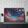 93855-348.jpg Fantasy Landscape Starry Sky Framed Poster
