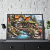 93855-35.jpg Enchanted Mountain Cottage Framed Poster