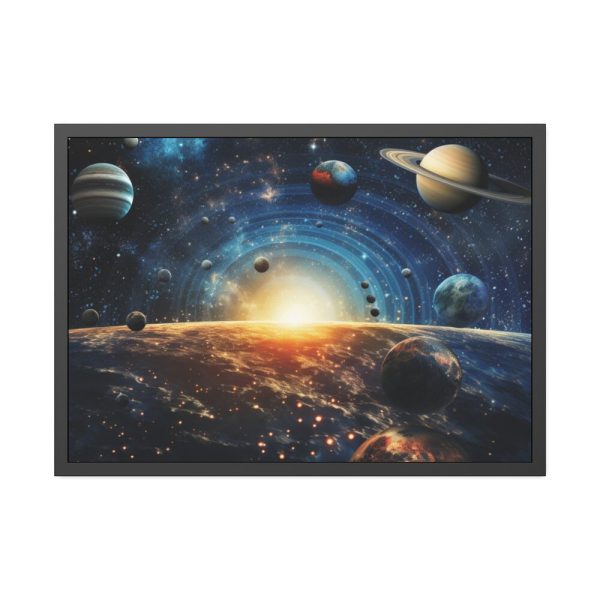 Illustration of Cosmos Framed Poster