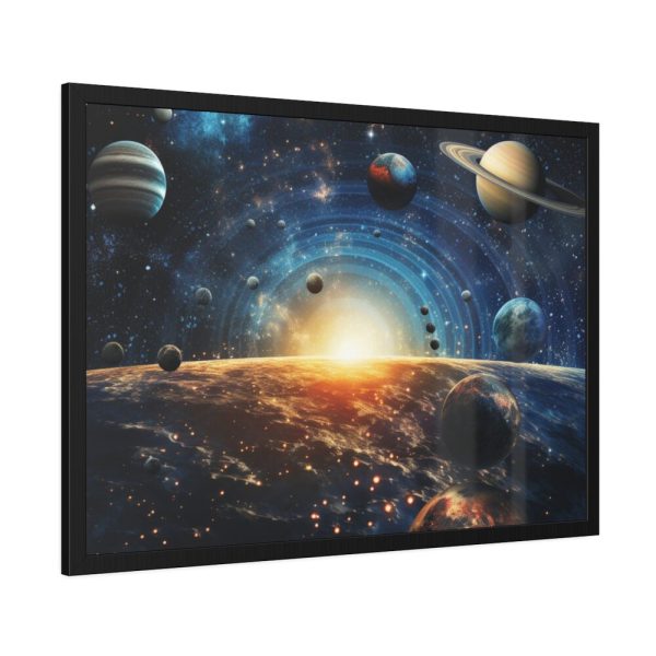 Illustration of Cosmos Framed Poster