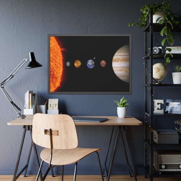 93855-371.jpg Solar System Framed Poster