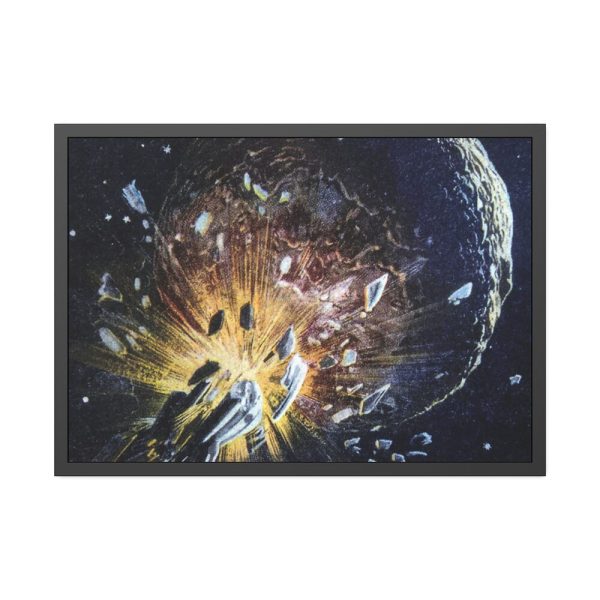 93855-373.jpg Dangers of Space Framed Poster