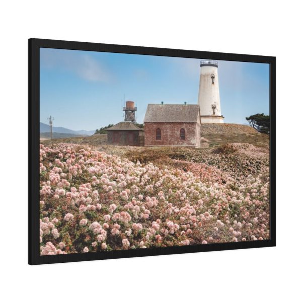 93855-5.jpg The Piedras Blancas Light Station Framed Poster