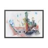 Rooftops and Trees by Charles Demuth Framed Poster