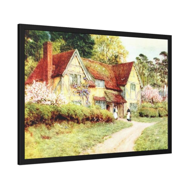 93855-93.jpg Country Cottage II Framed Poster