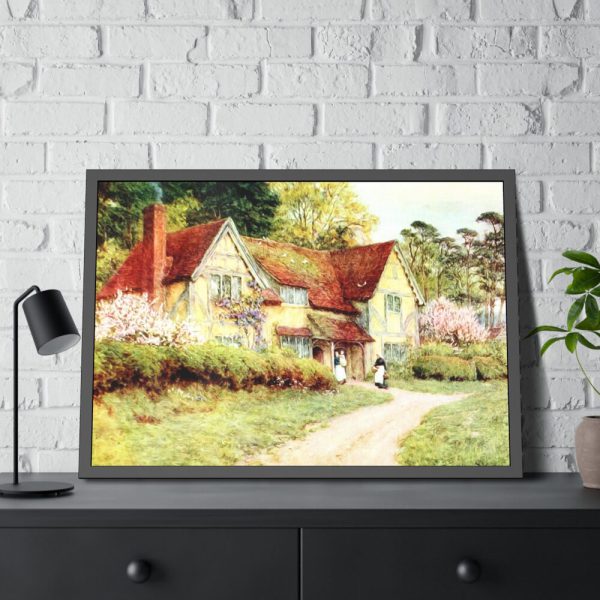 93855-95.jpg Country Cottage II Framed Poster
