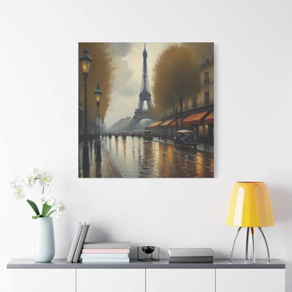 101419-17.jpg Rain in Paris Standard Canvas