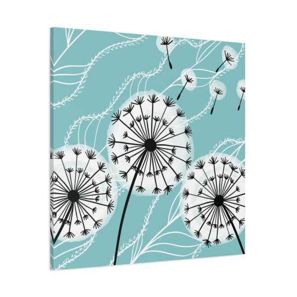101419-25.jpg Fluffy Dandelion Illustration Standard Canvas