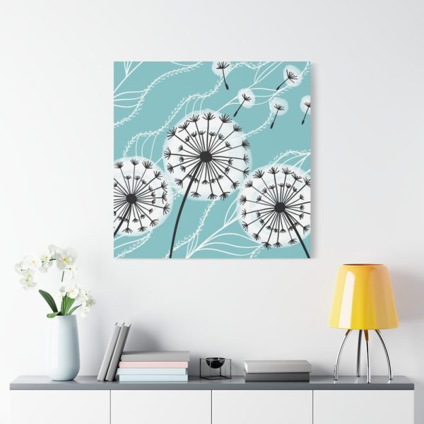 101419-27.jpg Fluffy Dandelion Illustration Standard Canvas