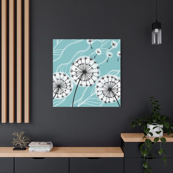 101419-28.jpg Fluffy Dandelion Illustration Standard Canvas