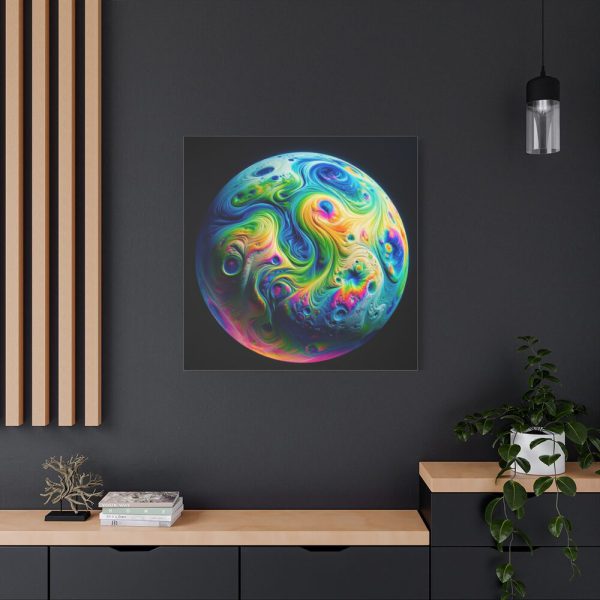 Colorful Planet Standard Canvas
