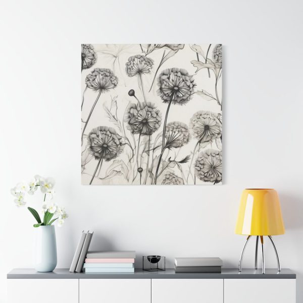 101419-37.jpg Dandelion Flower Blossom Standard Canvas