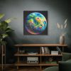 Colorful Planet Standard Canvas