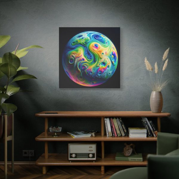 Colorful Planet Standard Canvas