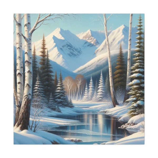 101419-56.jpg Winter Landscape in Alaska Standard Canvas