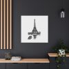 Vintage European Style Eiffel Tower Standard Canvas
