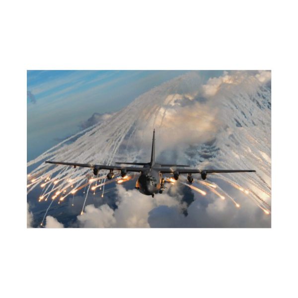 101825.jpg Military Aircraft Flares Drop Poster
