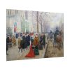 101875-122.jpg Paris Street Scene Poster