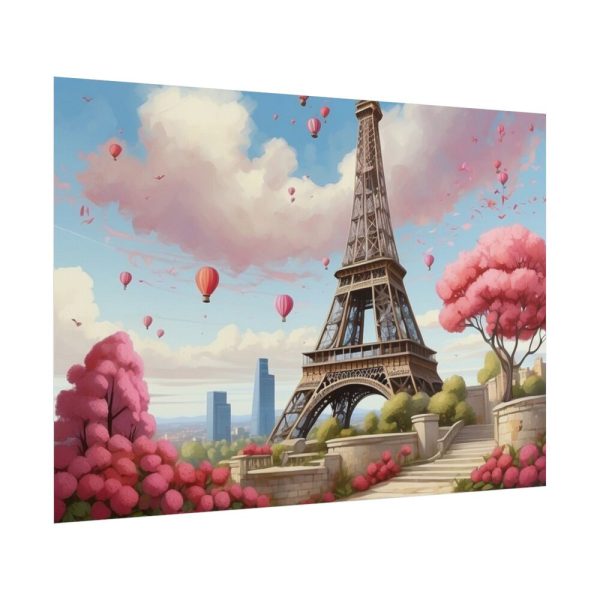 101875-127.jpg Pink Paris Poster