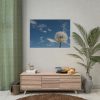 101875-133.jpg Dandelion and Blue Sky Poster