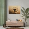101875-143.jpg Dandelion on Yellow Day Poster