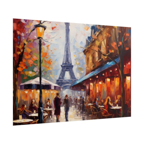 Busy Paris Poster