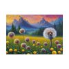 101875-185.jpg Landscape Flower Meadow Dandelions Poster