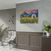 101875-189.jpg Landscape Flower Meadow Dandelions Poster