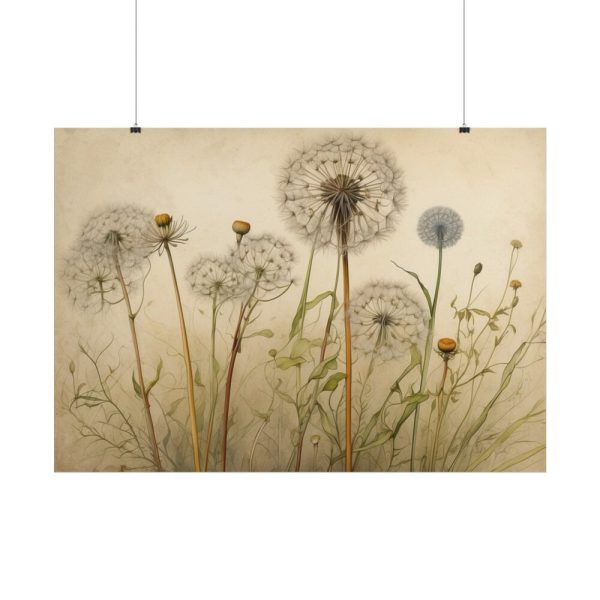 101875-201.jpg Watercolor Meadow Flowers Poster