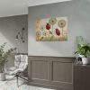 101875-209.jpg Watercolor Meadow Flowers With Ladybug Poster