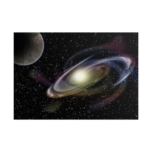 Nebula Space Planet Poster