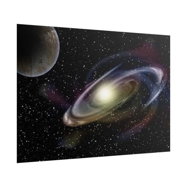 Nebula Space Planet Poster